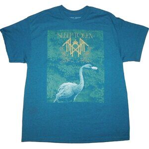 Sleep Token Teal with Gold Metallic Ink T-Shirt